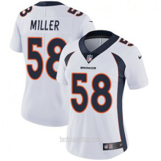 Von Miller Denver Broncos Womens Authentic White Jersey Bestplayer